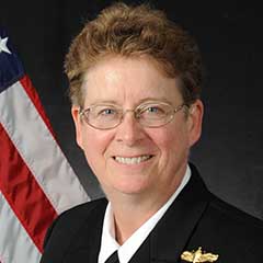Photo of Ret. Rear Adm. Sandra E. Adams