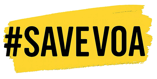 #Save VOA logo