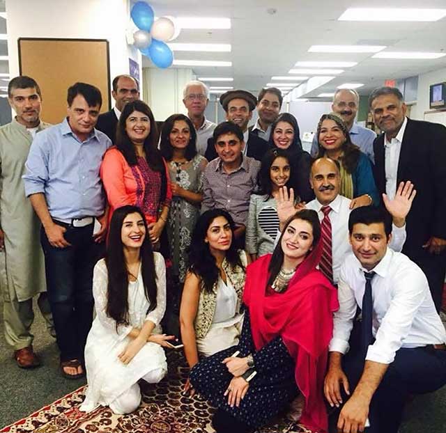 A photo of the VOA Deewa staff.