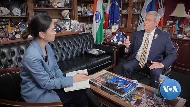 A VOA reporter interviews Republican Senator Joe Wilson on the second Trump administration.