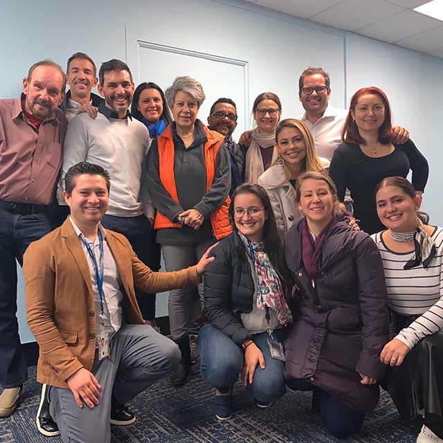 A photo of the VOA Spanish staff.