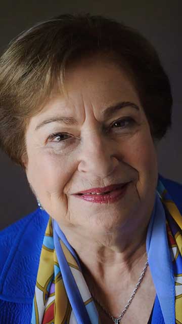 Portrait of Angela Stent.