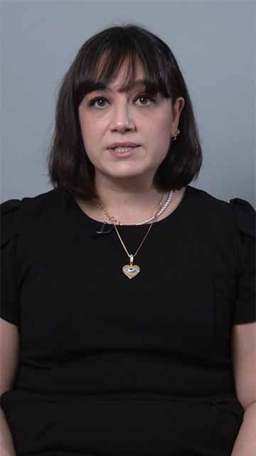 Portrait of Begum Donmez Ersoz.